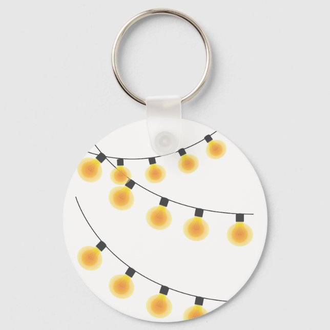 Chaveiro Luzes de string (Frente)