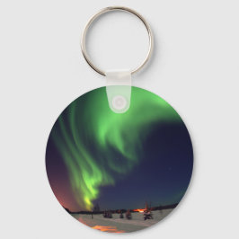 Chaveiro Luzes do norte no Lago Urso