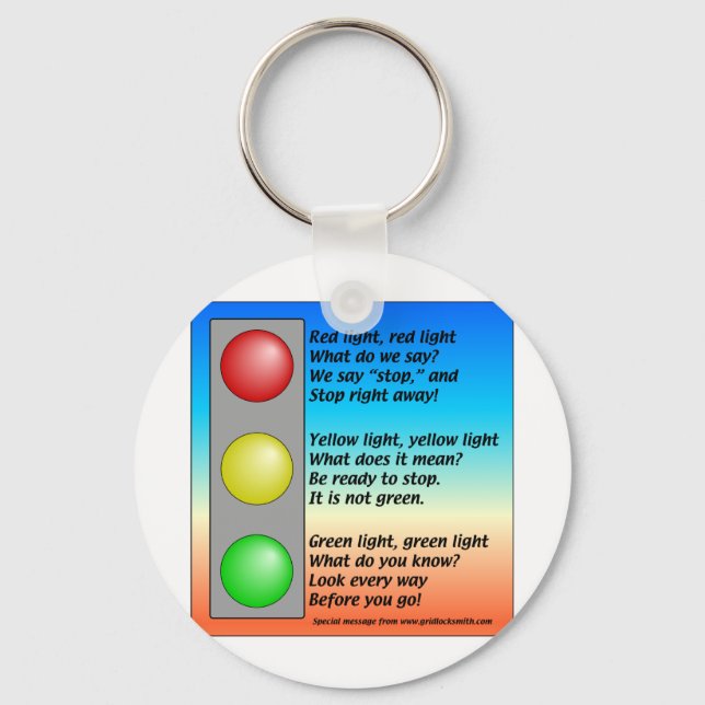 Chaveiro Luzes R-Y-G (Frente)