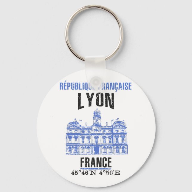 Chaveiro Lyon xfghxcv (Frente)