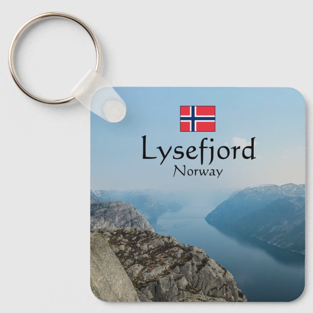 Chaveiro Lysefjord Noruega (Frente)