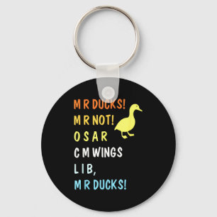Chaveiro M R Ducks M R Não O S M R C M Asas Engraçadas Cita