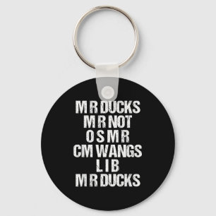 Chaveiro M R Ducks M R Não O S M R Cm Wangs Lib M R Ducks 