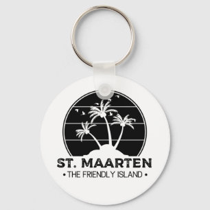 Chaveiro Maarten, a ilha amigável Sint Martin