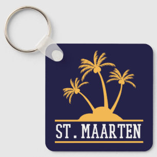 Chaveiro Maarten, a ilha amigável Sint Martin