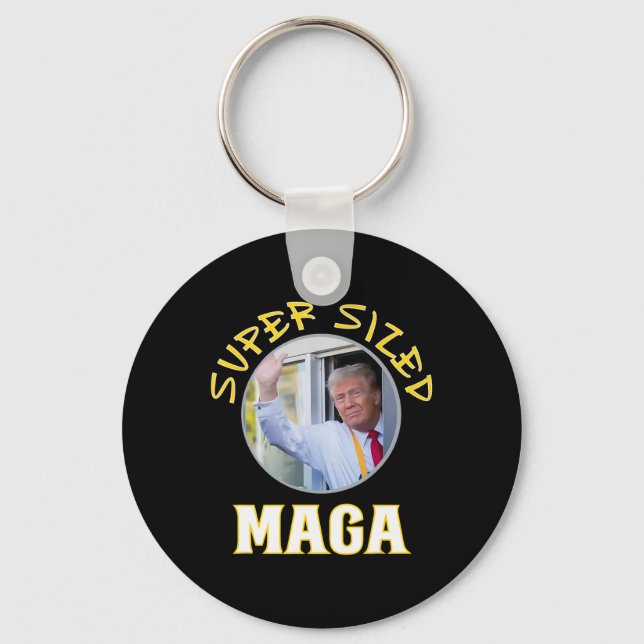 Chaveiro Mac Pai Trump Vance 2024 Faz Fritas Francesas (Frente)