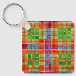 CHAVEIRO MAC RAE TARTAN Metal Square