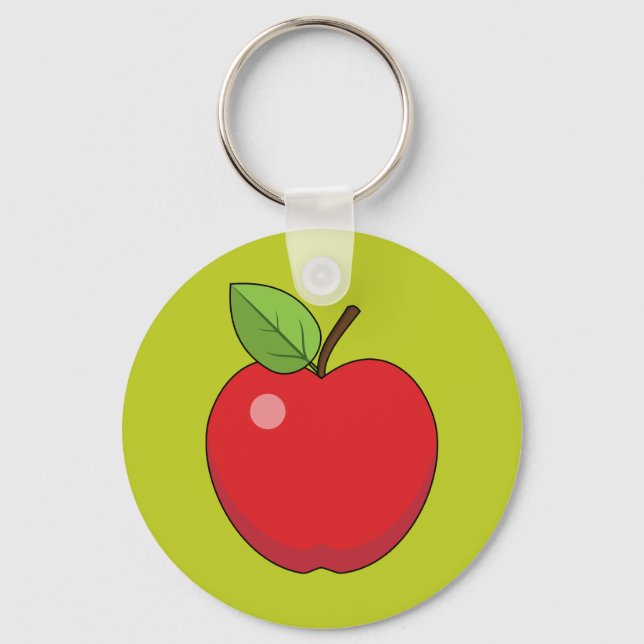 Chaveiro Maçã Vermelha (Frente)