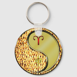 Chaveiro Macaco Aries e Metal