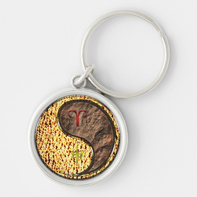 Chaveiro Macaco Aries & Earth (Frente)