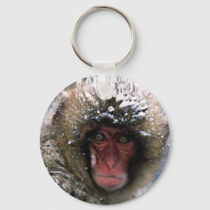 Chaveiro Macaco da neve