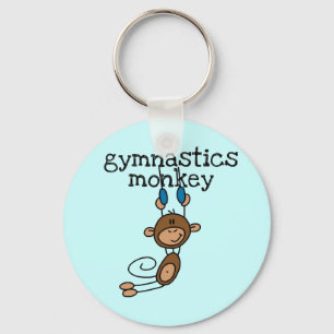 Chaveiro Macaco de Ginástica