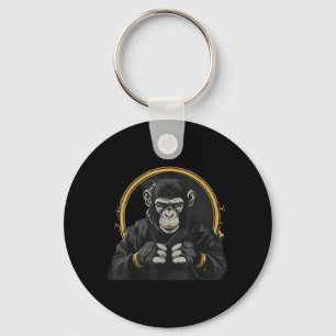 Chaveiro Macaco de Karatê Judô Taekwondo Kickboxing Mma Mac
