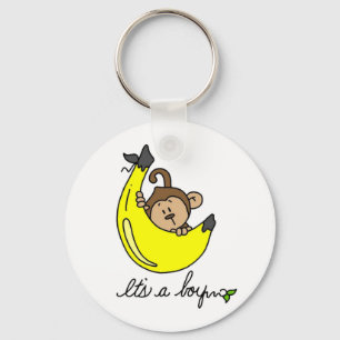 Chaveiro Macaco É um Menino Camisetas e Presentes
