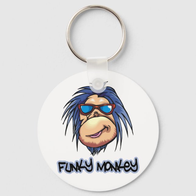 Chaveiro Macaco Funky (Frente)
