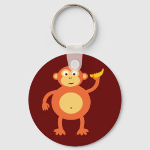 Chaveiro Macaco Laranja