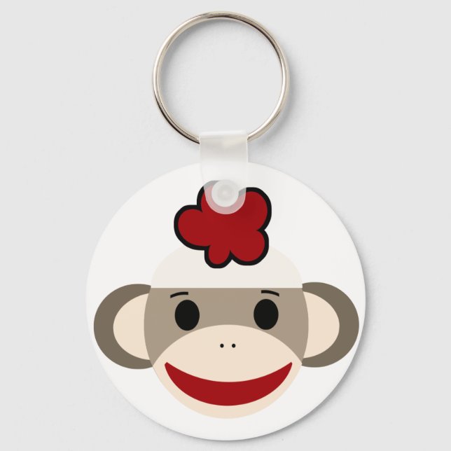 Chaveiro macaco-meia (Frente)