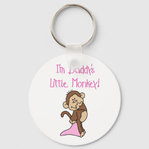 Chaveiro Macaco-Pequeno Pai Rosa