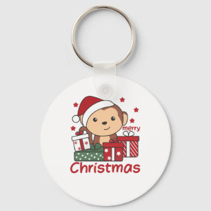 Chaveiro Macaco Presente de Natal Presente nos Macacos de I