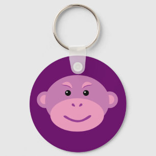 Chaveiro Macaco Roxo