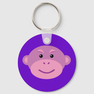 Chaveiro Macaco Roxo