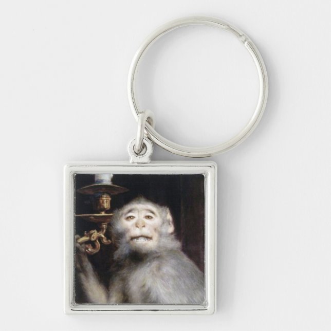Chaveiro Macaco sorridente (Frente)