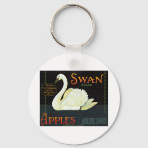 Chaveiro Maçãs de Marca Swan