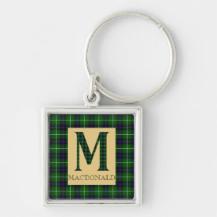 Chaveiro MacDonald Tartan Monograma M