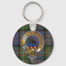 Chaveiro MacDonnell Glengarry Tartan e Crachá