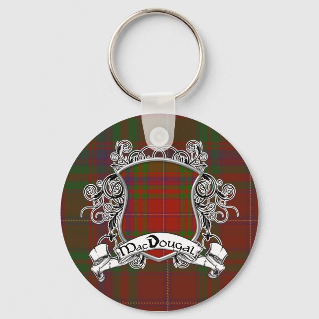 Chaveiro MacDougal Tartan Shield (Frente)