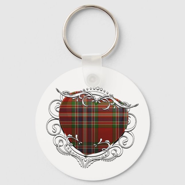 Chaveiro MacFarlane Tartan Heart (Frente)