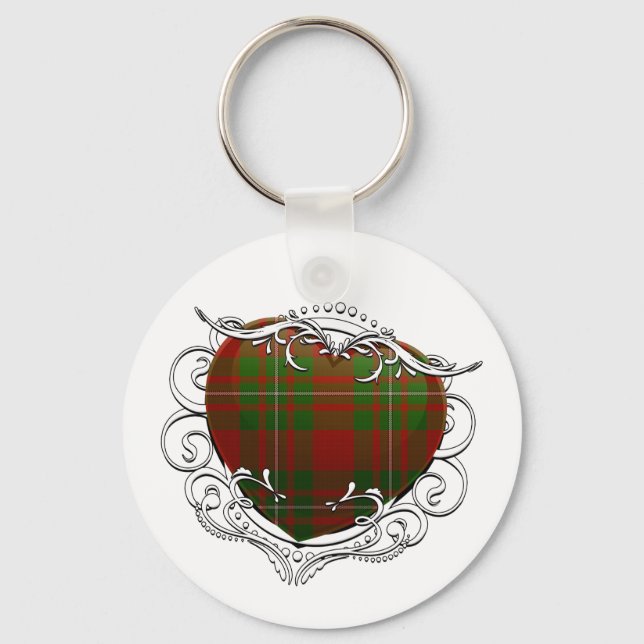 Chaveiro MacGregor Tartan Heart (Frente)