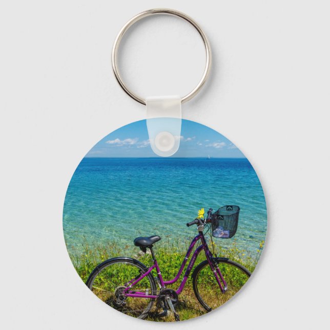 Chaveiro Mackinac Island Bike (Frente)