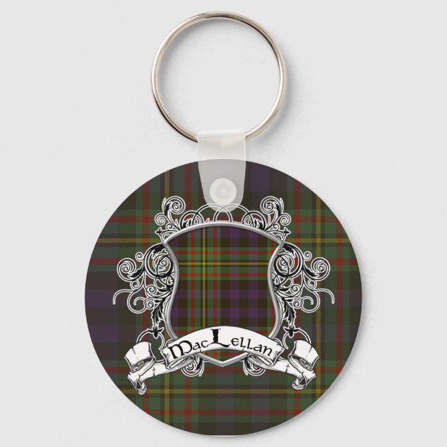 Chaveiro MacLellan Tartan Shield (Frente)