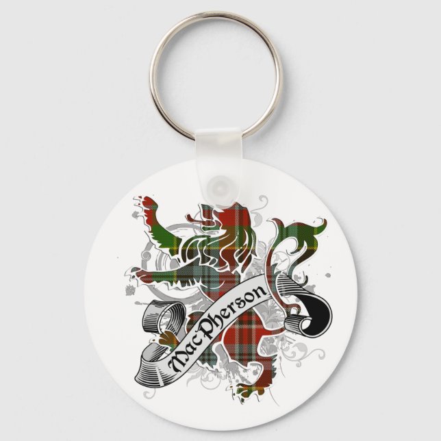 Chaveiro MacPherson Tartan Lion (Frente)
