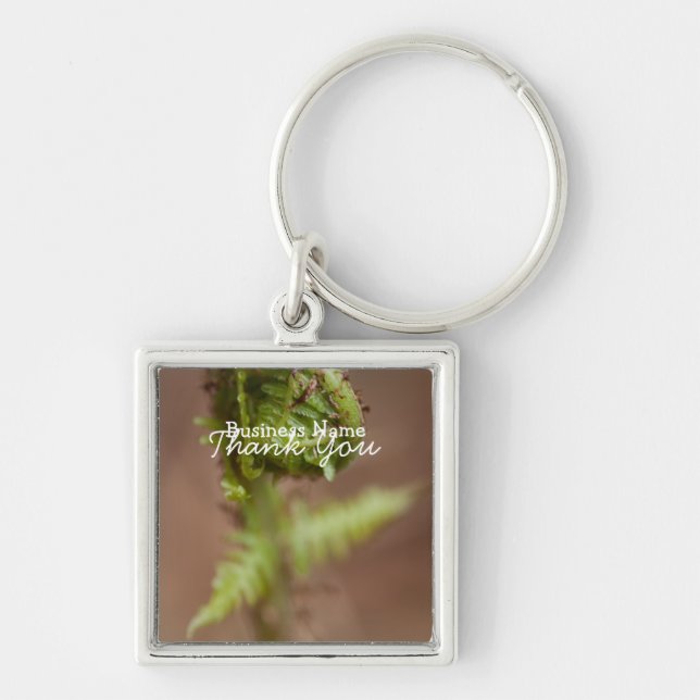 Chaveiro Macro do Fiddlehead; Promocional (Frente)