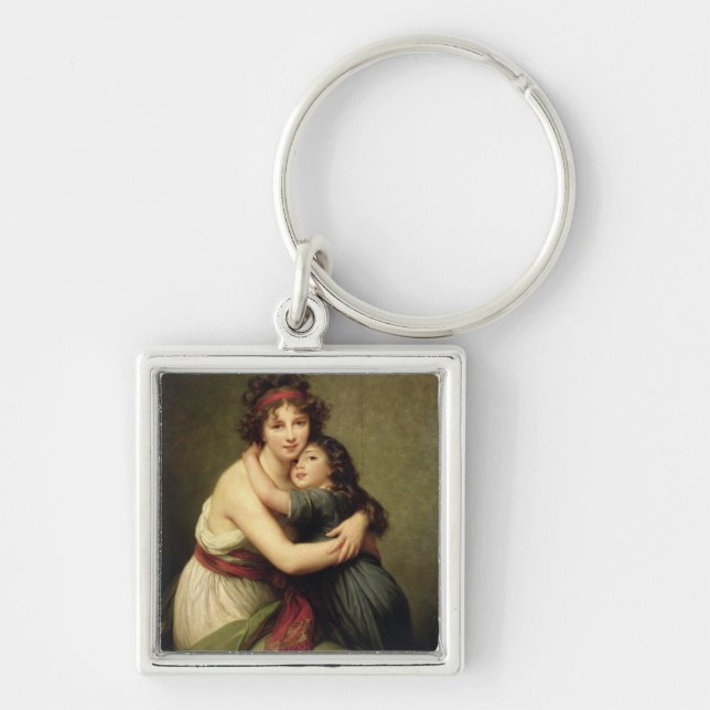 Chaveiro Madame Vigee-Lebrun e sua filha (Frente)