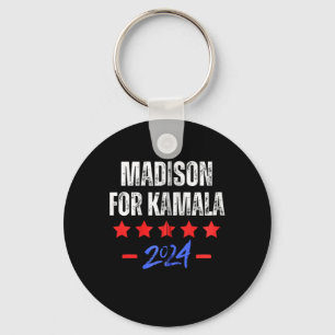 Chaveiro Madison For Kamala 2024 Dnc Kamala Harris Apoiada