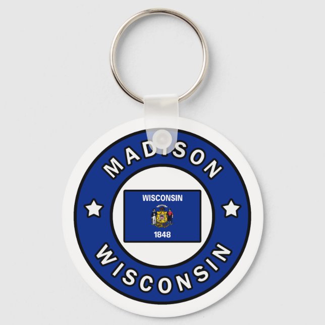Chaveiro Madison Wisconsin (Frente)