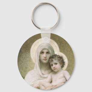 Chaveiro Madonna dos rosas
