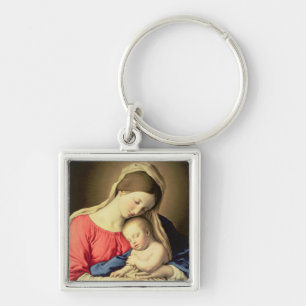 Chaveiro Madonna e criança 3
