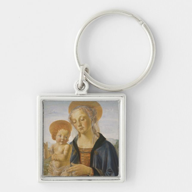 Chaveiro Madonna e criança, cerca de 1470 (Frente)