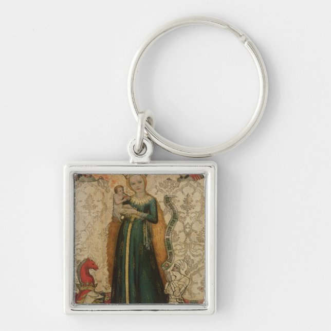 Chaveiro Madonna e criança com as orelhas de milho, 1440-50 (Frente)