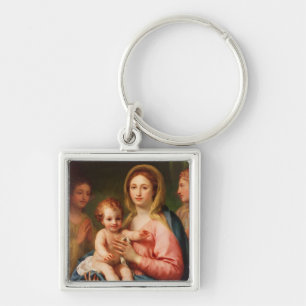 Chaveiro Madonna e criança com dois anjos, 1770-73