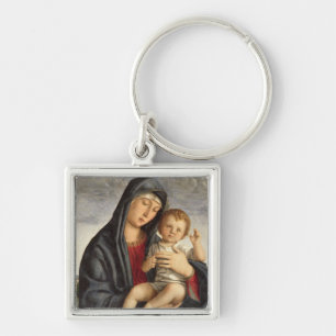 Chaveiro Madonna e criança (óleo no painel) 2