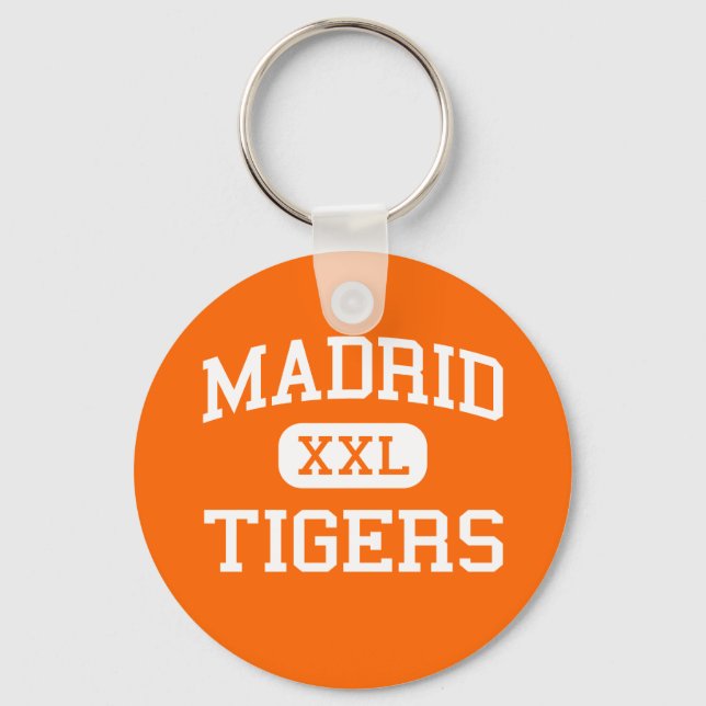 Chaveiro Madrid - Tigres - Segundo grau de Madrid - Iowa (Frente)