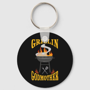 Chaveiro Madrinha Churrasco Grill Smoker E Chef De Barbecue