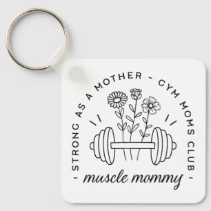 Chaveiro Mãe academia mãe musculosona mãe engraçada