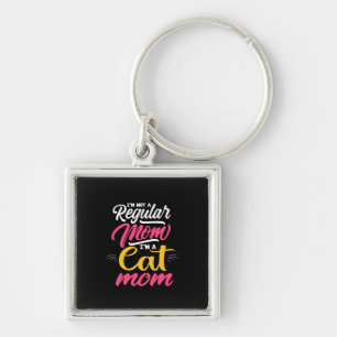 Chaveiro Mãe Arte Sou Uma Mãe De Gato