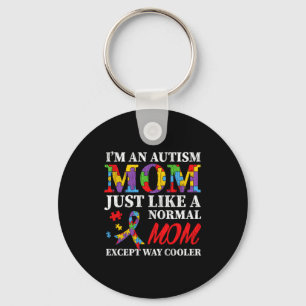 Chaveiro Mãe Consciente do Autismo Filho(a) Autista Eu Sou